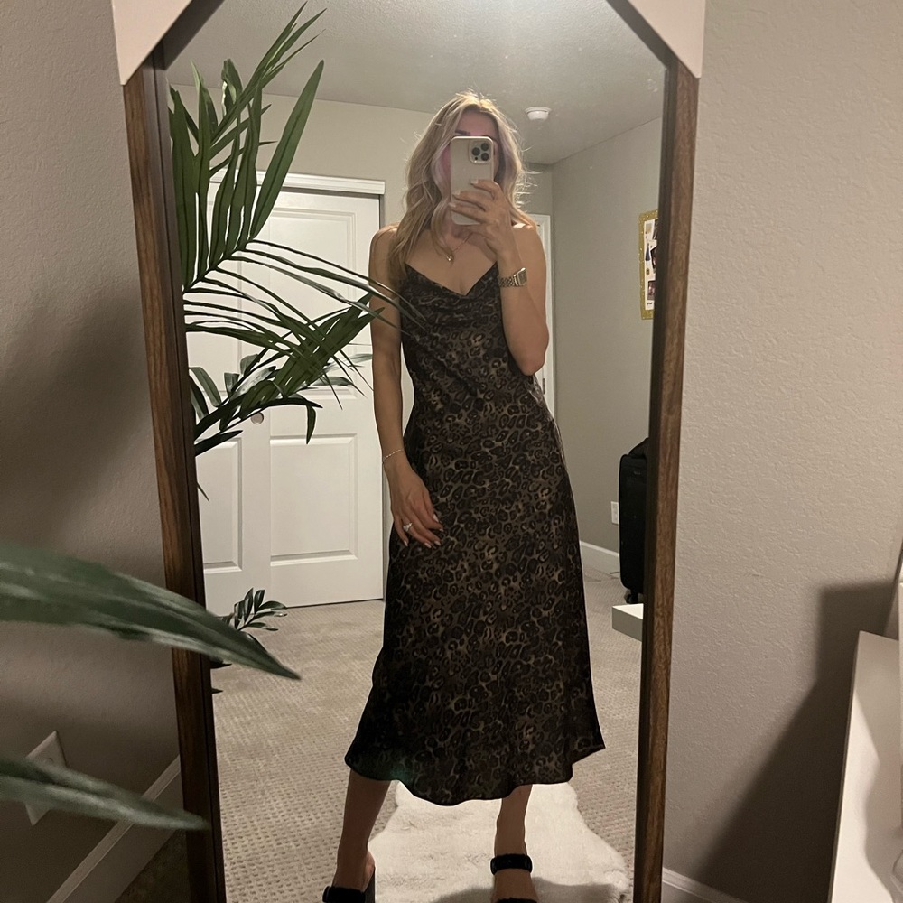 Satin dress